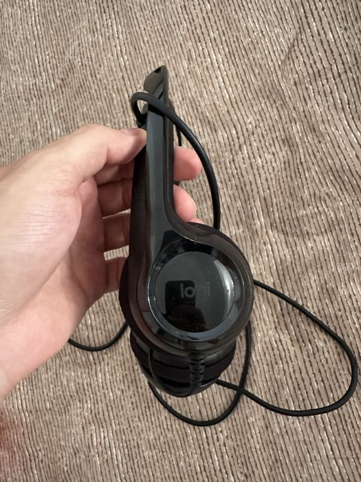 Casti Logitech PC/Laptop cu microfon