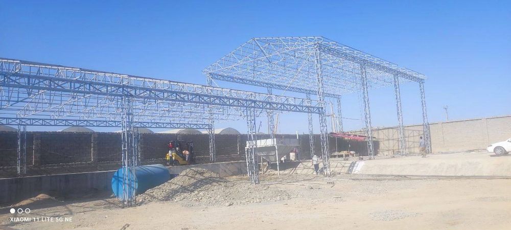 OʻZBEKISTON boʻylab konteyner temirdan katta oʻlchamdagi tom naveslar