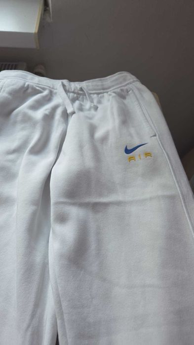 Pantalon Nike 158-170 cm, alb, bumbac, originali, i