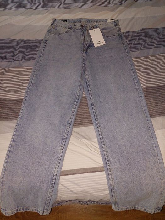 Baggy Jeans Pull&Bear - light blue denim