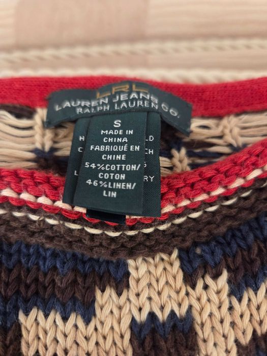 Poncho Ralph Lauren  din  bumbac si  in , marimea S-M