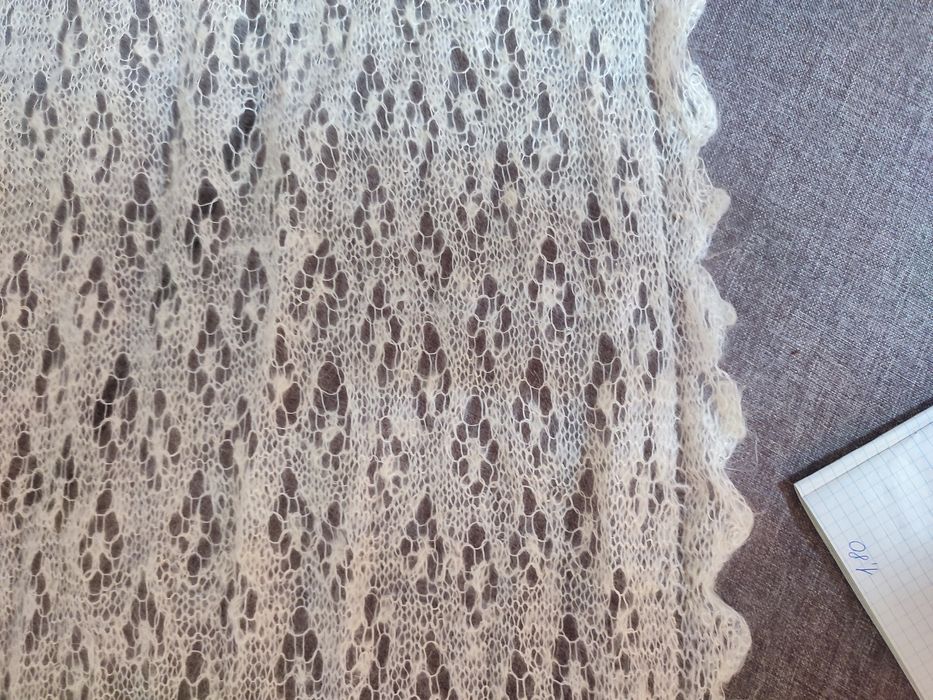 Оренбургский пуховый платок