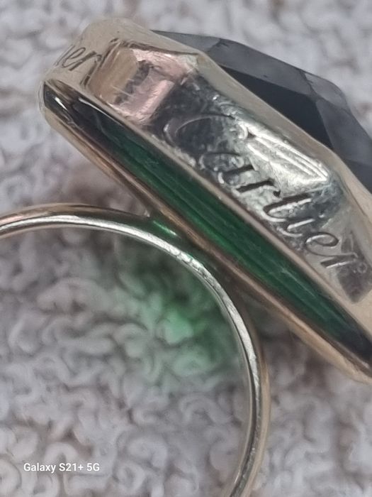 Vând inel Aur 14k model Cartier