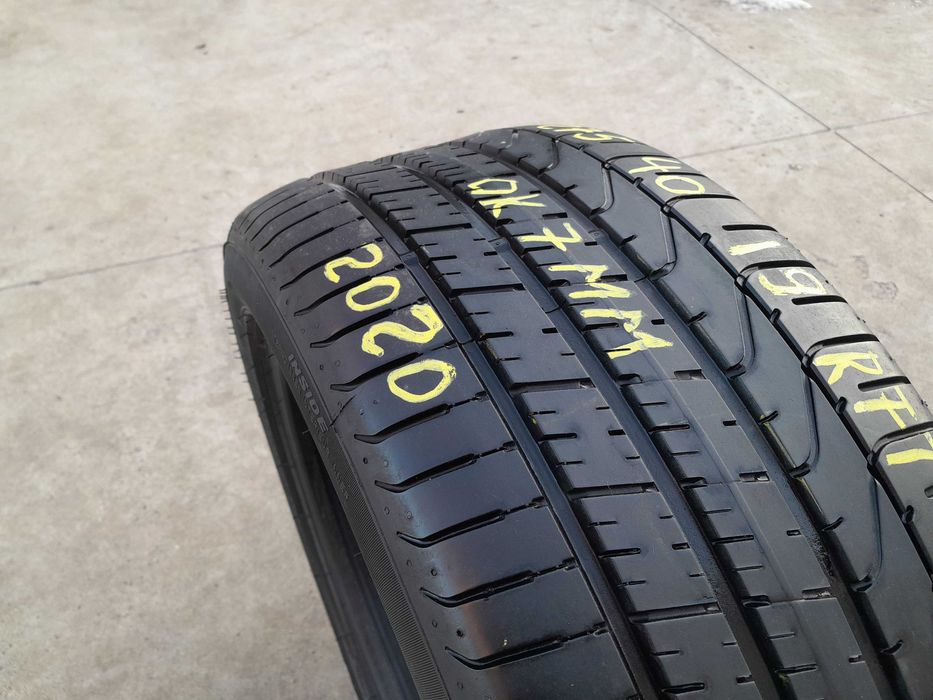 O anvelopa de vara 275 40 19 pirelli p zero run flat profil 7 mm