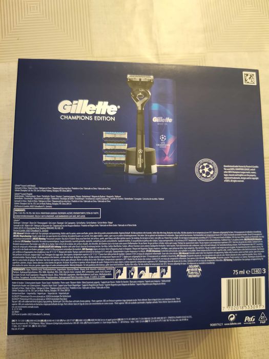 gillette мъжки комплект за бръснене