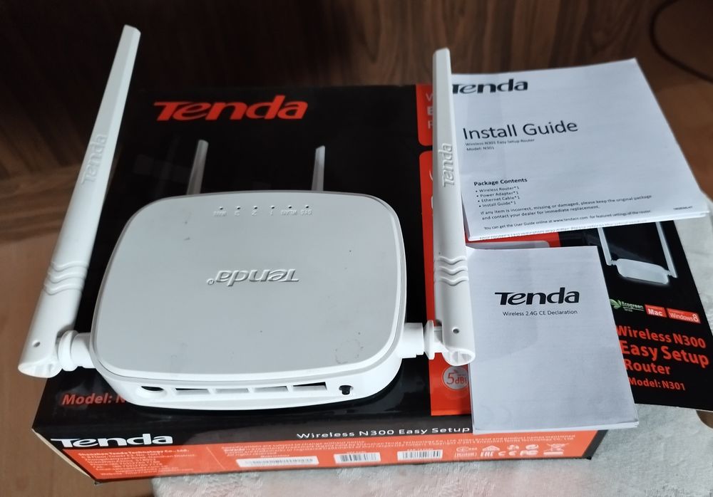 WiFi router Tenda модел N301