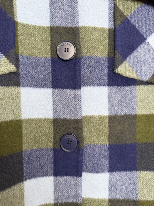 Jachetă Sandro din lână cu franjuri