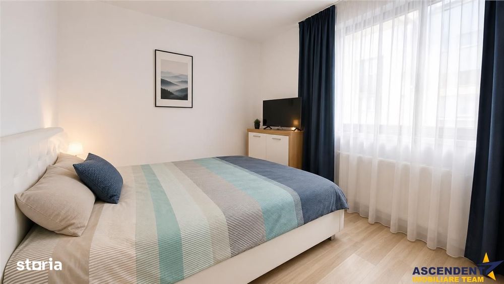 Apartament tip studio, mobilat si utilat modern, terasa,  Cartier Flor