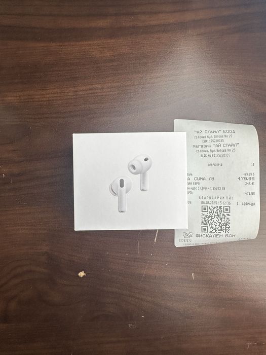 Оригинални Apple Airpods Pro 3 Чисто Нови Гаранция Istyle 1 г.
