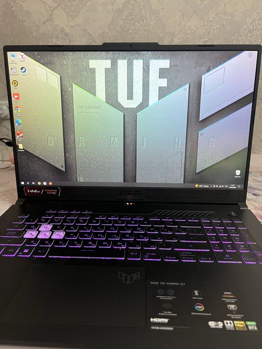 Asus tuf gaming A17 FA707RE