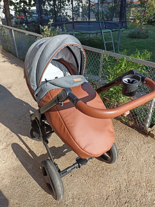 Детска количка Krausman Nexxo Caramel