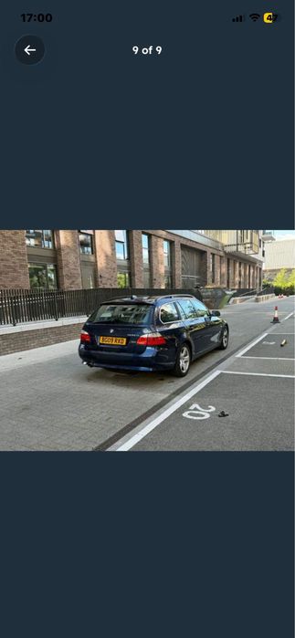 2009 BMW EDITION 520 D volan dreapta , uk