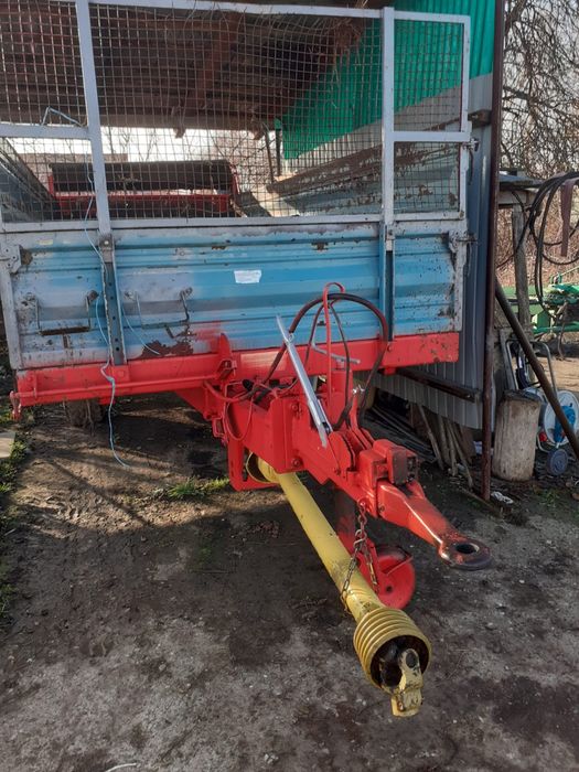 Mig de gunoi,remorca de imprastiat balegar 5.5tone Mengele