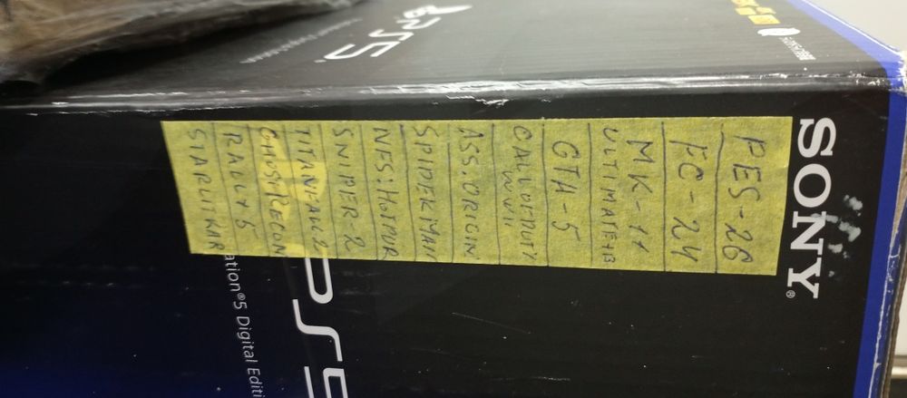 Акция Новые PS5 c  играми на борту по супер цене!