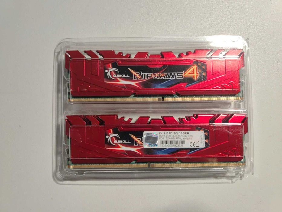 Рам памет G.SKILL Ripjaws 4 32GB 4X8GB 2133MHz DDR4
