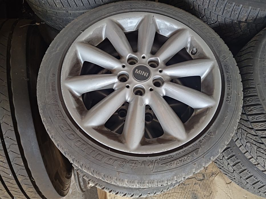 Roți iarnă jante originale MINI seria F54 F55 F56 17 cu senzori presiune