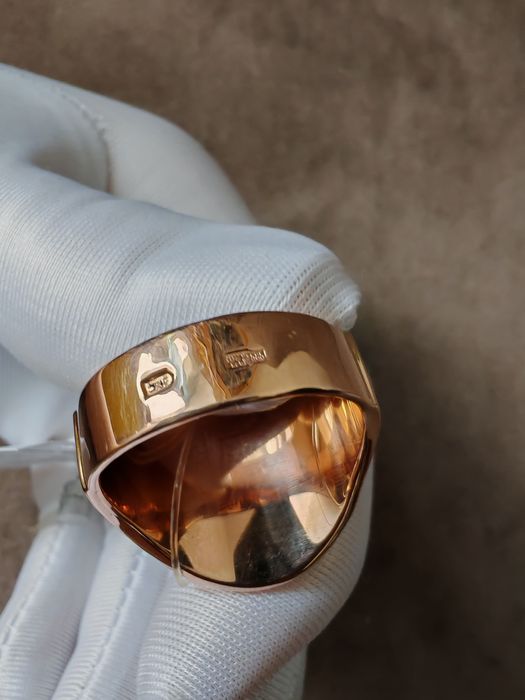 Перстень мужской с агатом