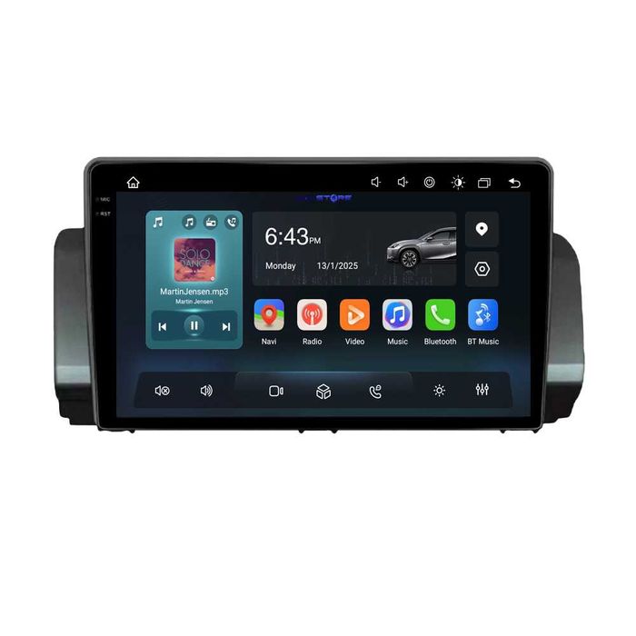 Navigatie Dedicata Dacia Logan (2021-2023), 9Inch, Bluetooth, Carplay