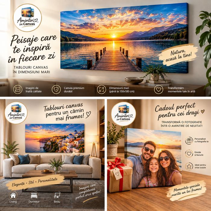 Tablouri canvas personalizate