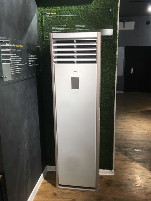 Колонный кондиционер Midea Floor-standing 24 by Midea on/off. Доставка