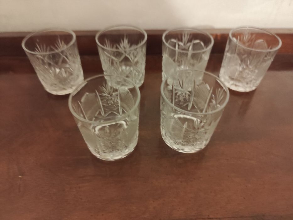 Кристален сервиз, оловен кристал