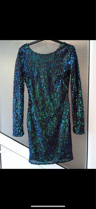 Рокли С/М цветя пайети