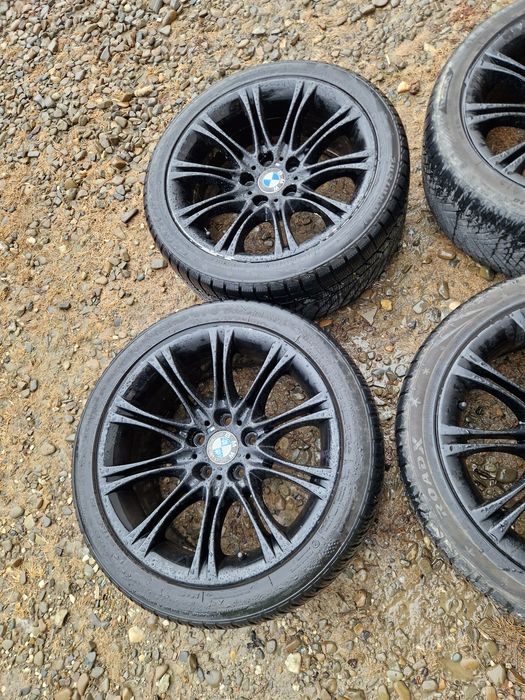 Jante roti 5x120 r18 bmw e60 e61 e90 e39 e46 e92 f10 f30 anvelope m+s 245 40 r18