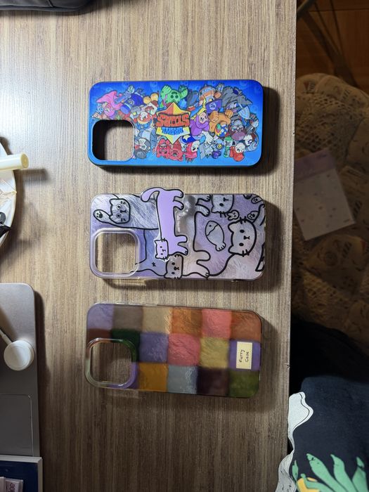 11 чехлов на iPhone 14 Pro Max, Б/У, пакетом