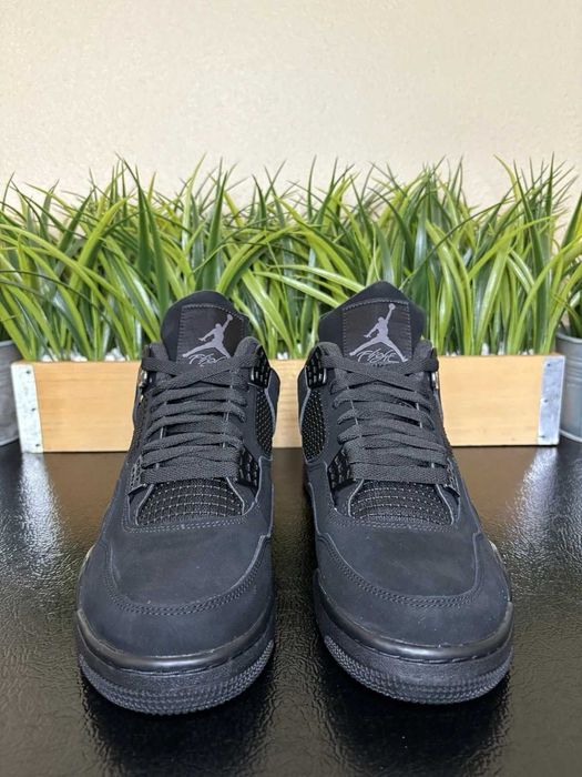 Adidasi Sport Nike Air Jordan 4 Black Cat - Verificare Colet