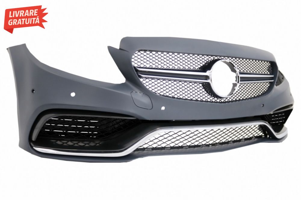 Pachet Exterior Complet si Faruri Full LED Mercedes Clasa C W205 Sedan