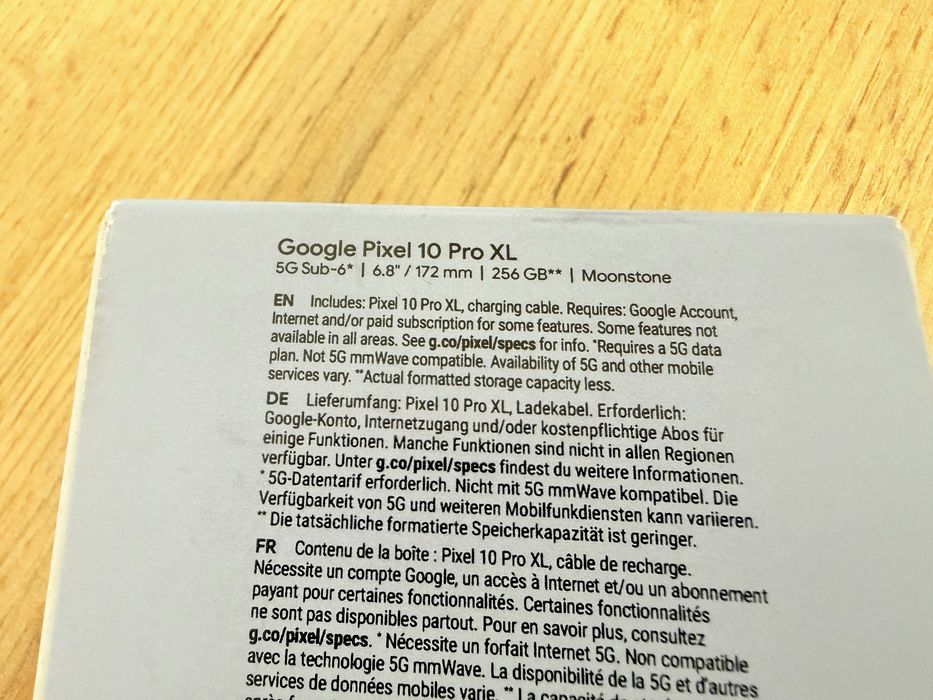 Google Pixel 10 Pro XL чисто нов!!!