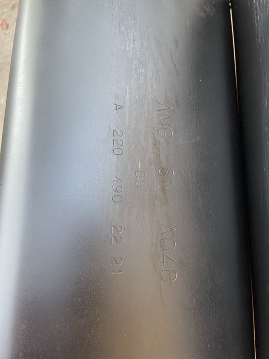 Выхлоп АМG 5.0 W220