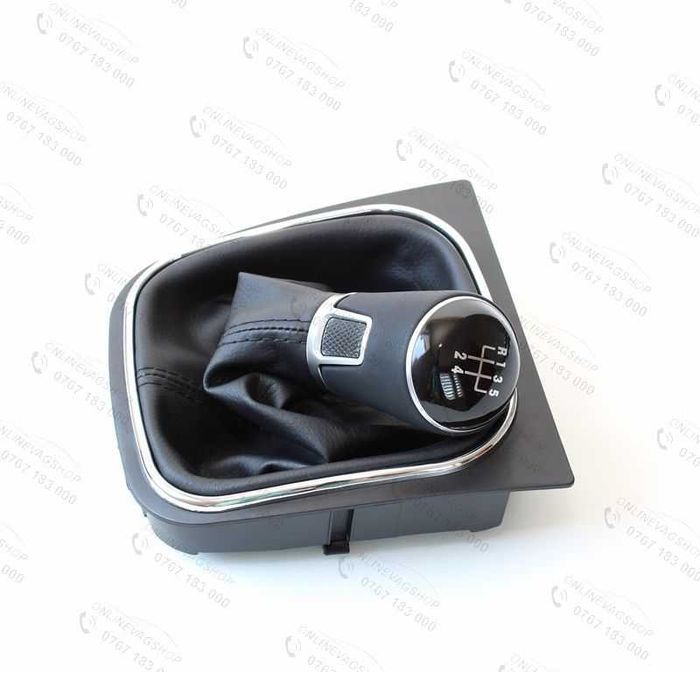 Schimbator viteze piele VW Golf 5, Golf 6, Jetta, Eos, Scirocco
