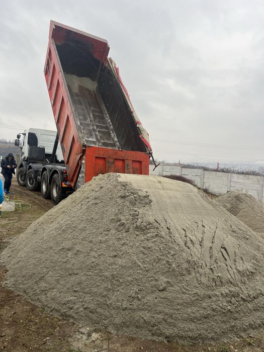 Cantitate intre 3/30t-Nisip, sort, balastru, pamant umplutura, piatra