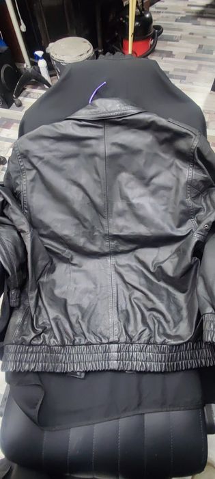 Немско  кожено яке bomber  бомбър