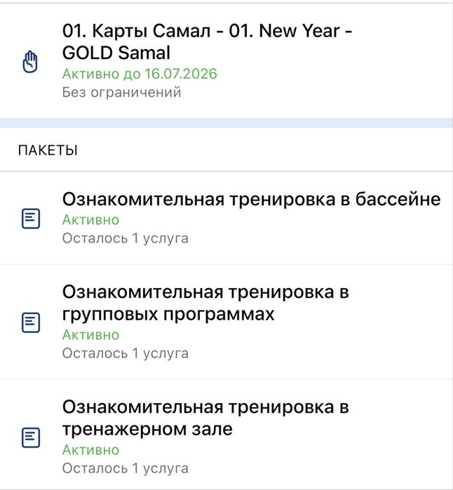 Royal Club Samal,Fitness