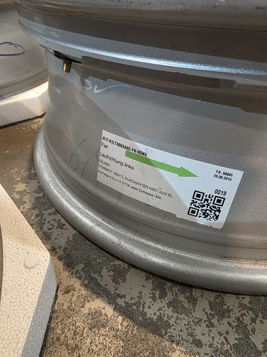 Jante aliaj NOI R17 Jeep Compass 5x110