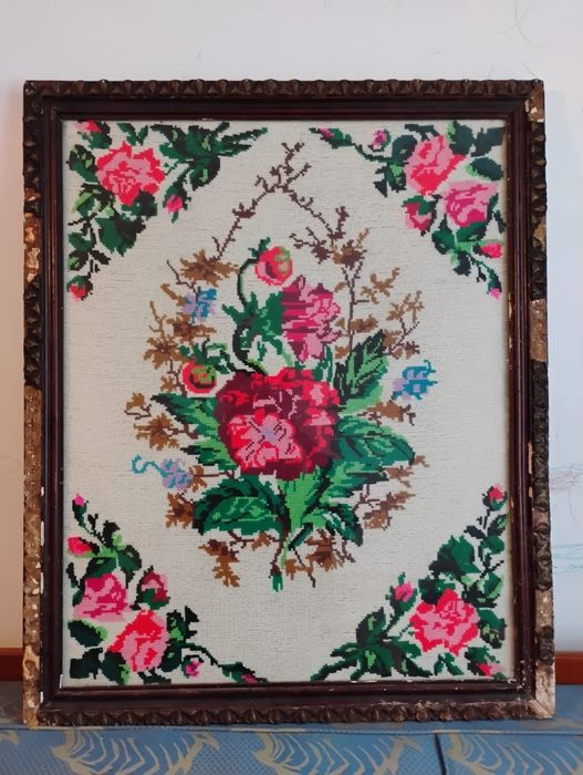 Tablou goblen cusut mana