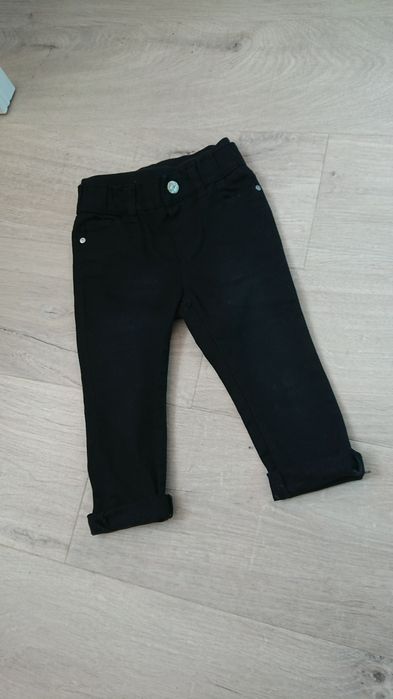 Bluză/cămășuță, pantaloni negri ,2 ani, 86-92 cm