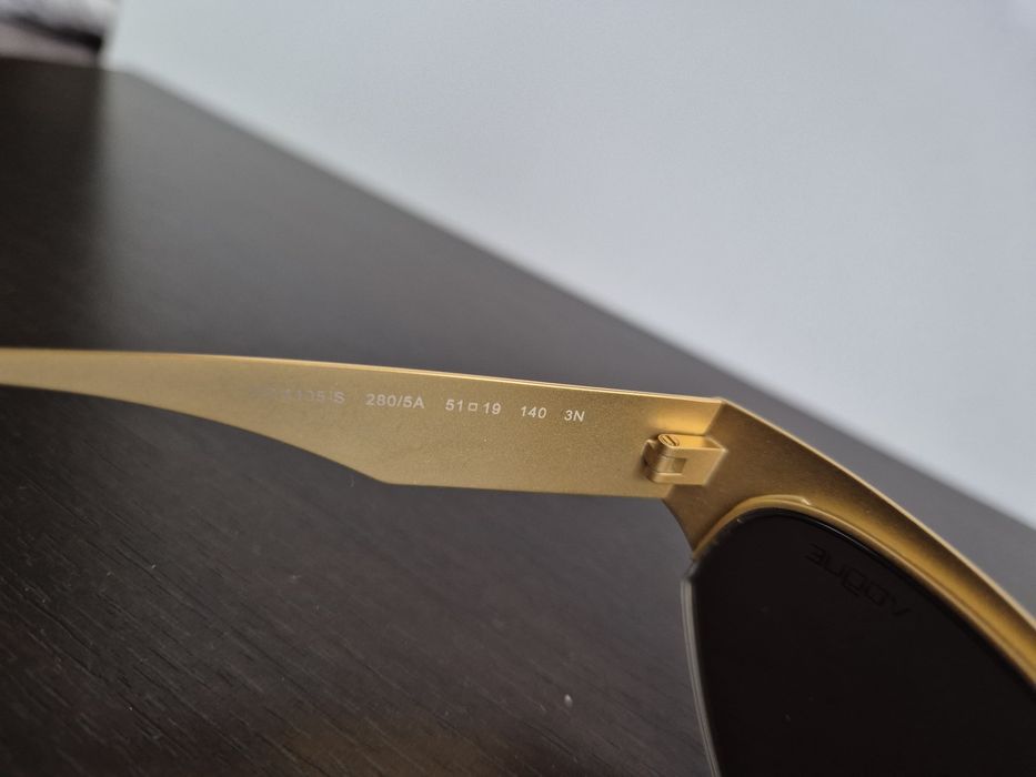 Дамски слънчеви очила Vogue Gigi Hadid Brushed Gold White