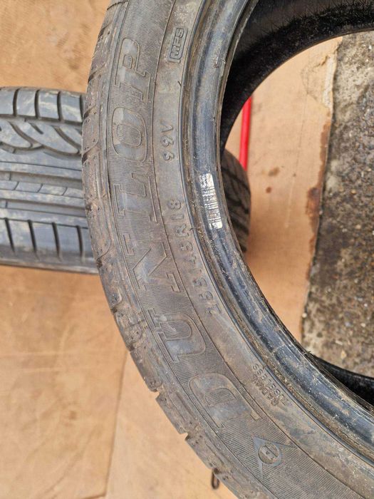 2 Dunlop R18 255/45 Летни гуми  DOT0922