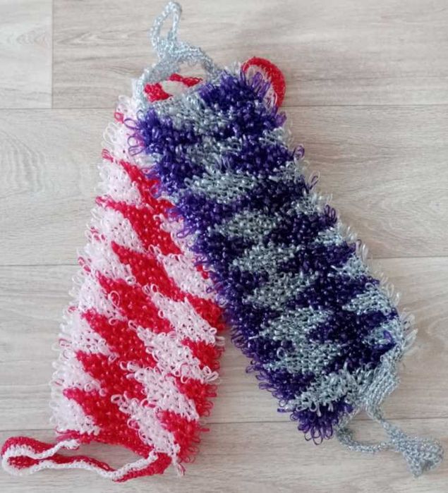 мочалки ручной работы