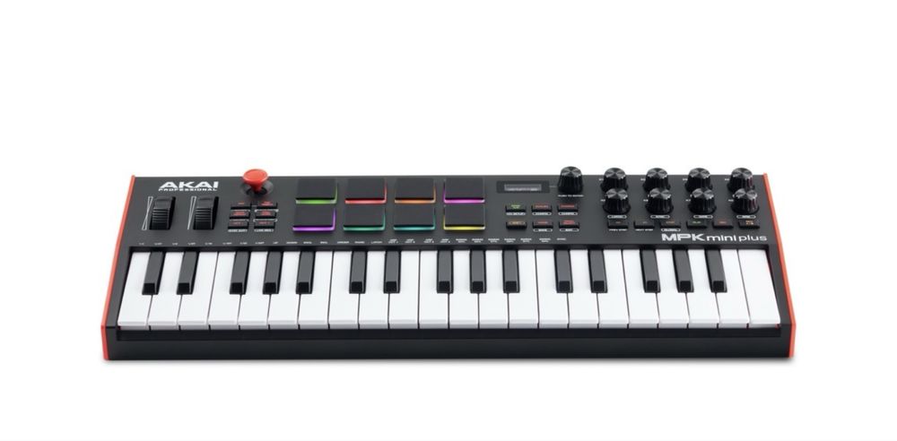 Akai mpk mini plus midi клавиатура