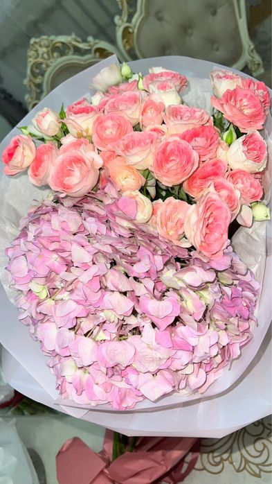 Букет цветы свежий