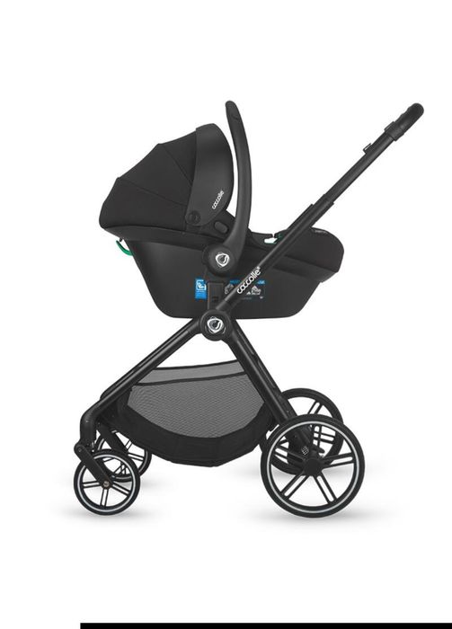 Carucior 3 in 1 Coccolle Lissia cu trei piese distincte, scoica omolog