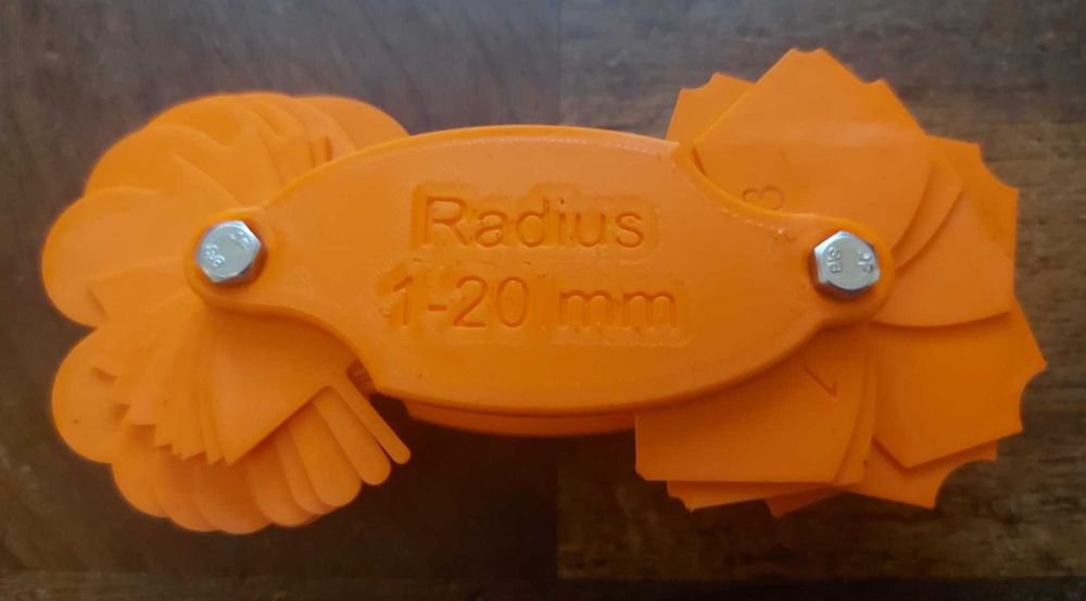 Lera radiala din plastic dur pentru raza - concava si convexa