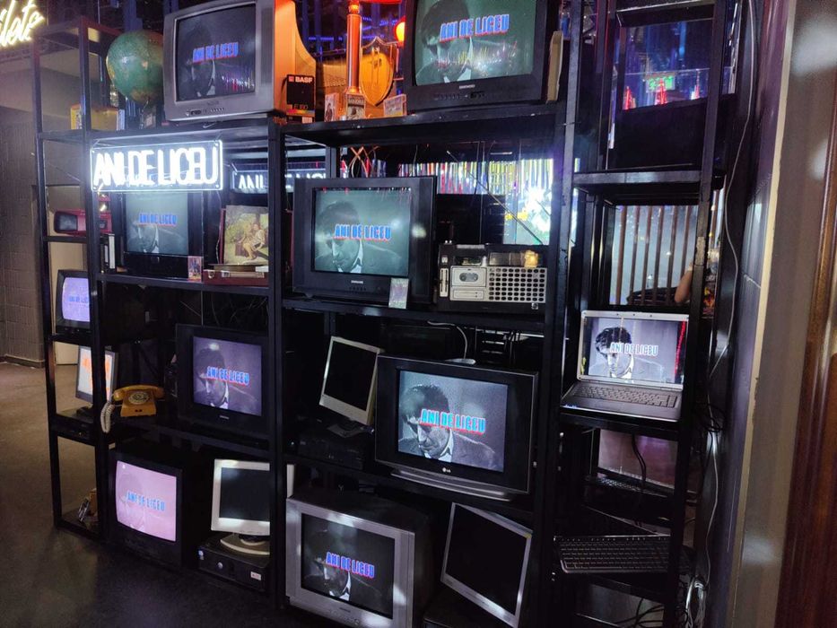 Evenimente Retro Vintage Setup Console Gaming PC TV Jocuri Calculator