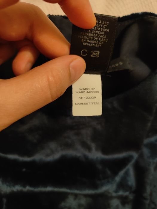 Бархатное платье Marc Jacobs