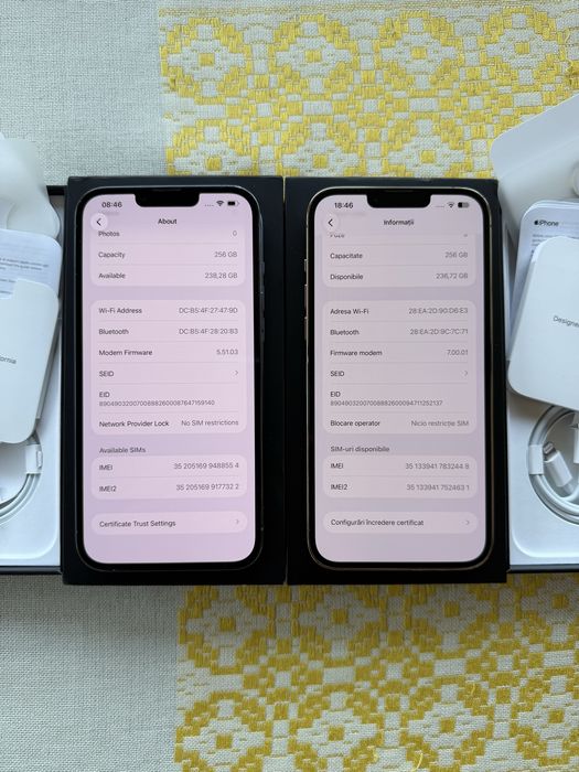 iPhone 13 Pro Max 256GB – Sierra Blue & Gold (Stare foarte bună)