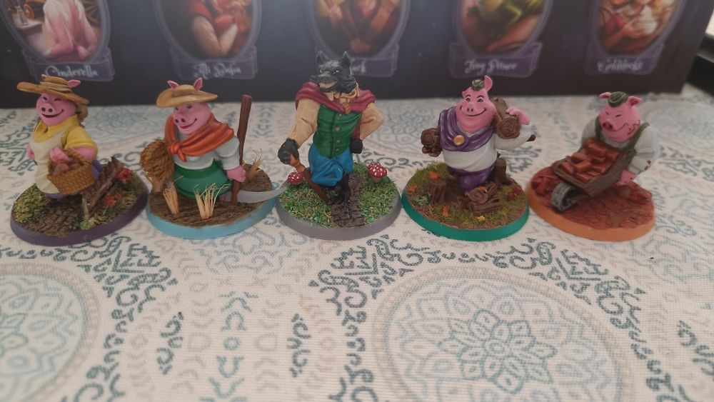 Vand boardgame Grimm Forest (miniaturi pictate foarte bine)